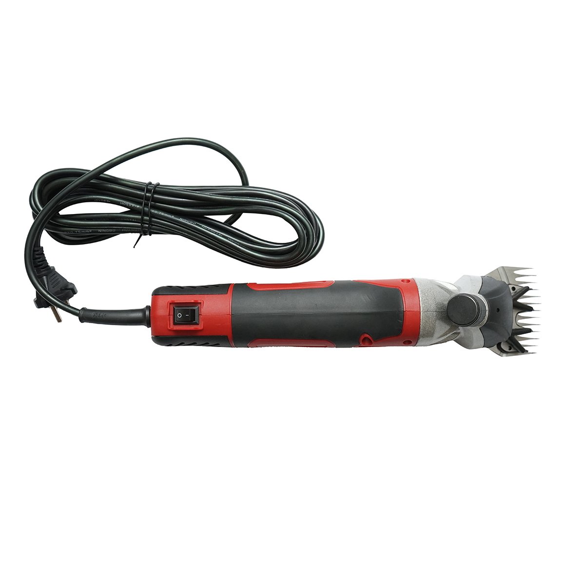 Masina profesionala de tuns oi 220V/50-60Hz, 990W 2400rot/min, lama din otel tratat si cap aluminiu